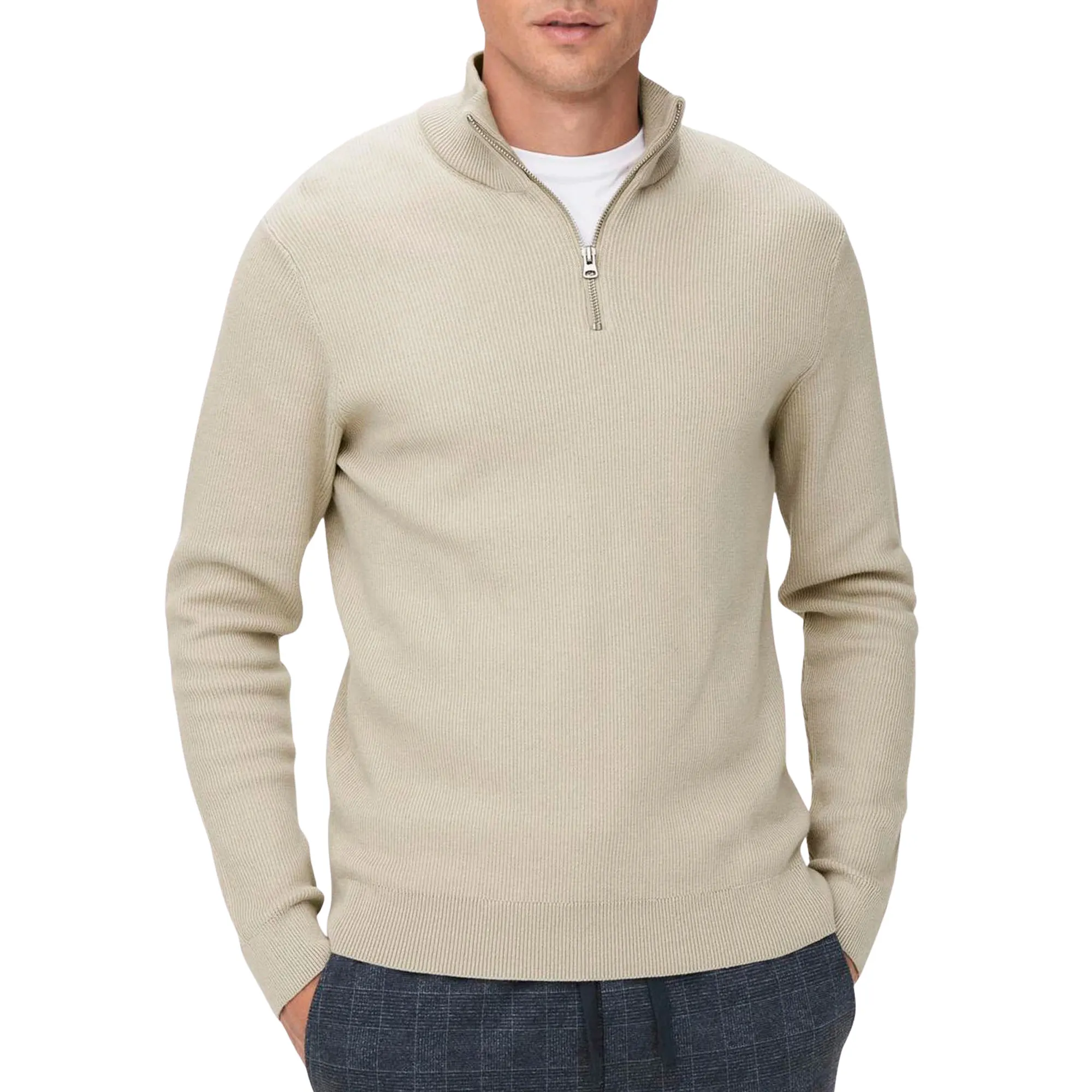 Only & Sons Phil Half Zip Knitted Sweater Men | Plutosport